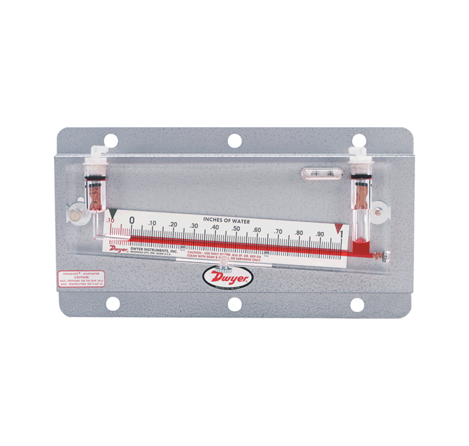 Dwyer Fixed Type Integrated Acrylic Differential Pressure Gauge 200/300 Series