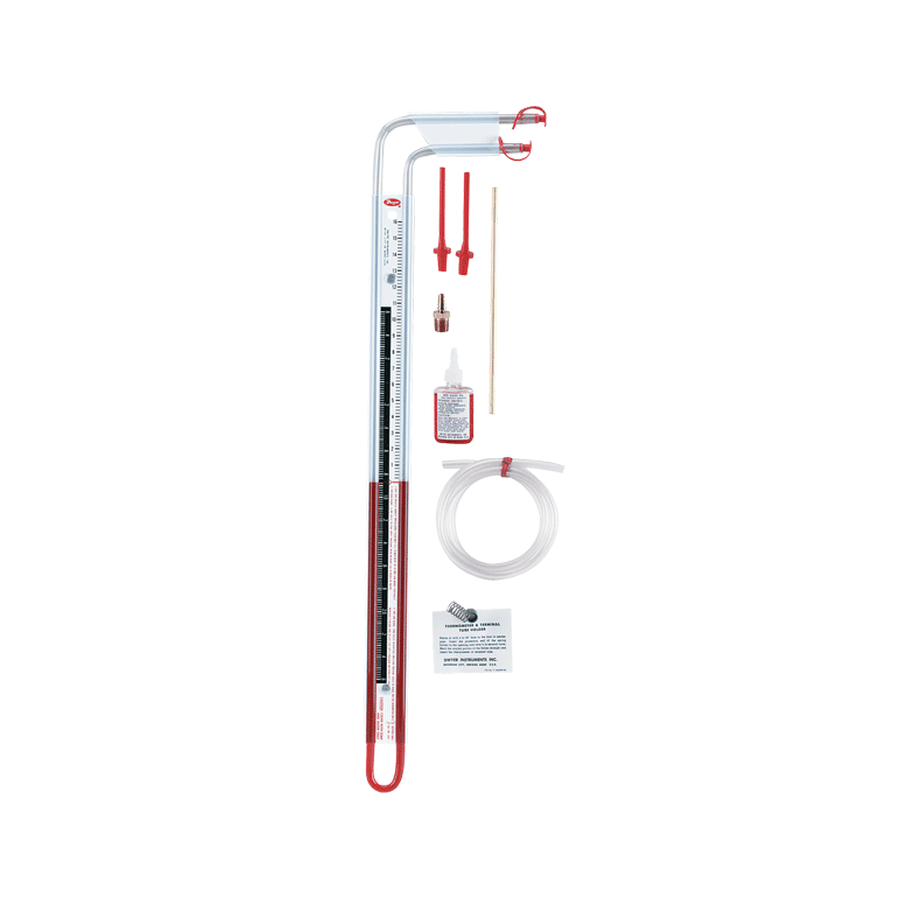 Dwyer 双刻度Flex-Tube U型倾斜压力计 1227系列