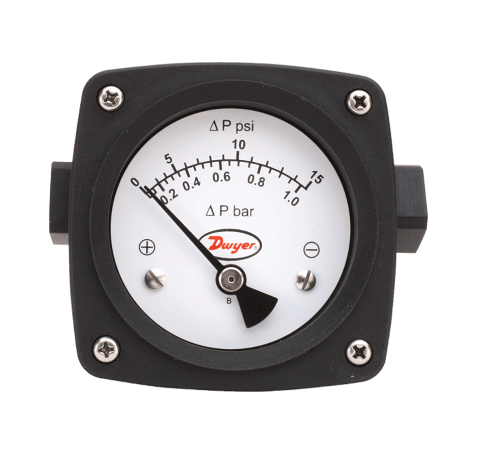 Dwyer Piston Differential Pressure Gauge PTGD Series