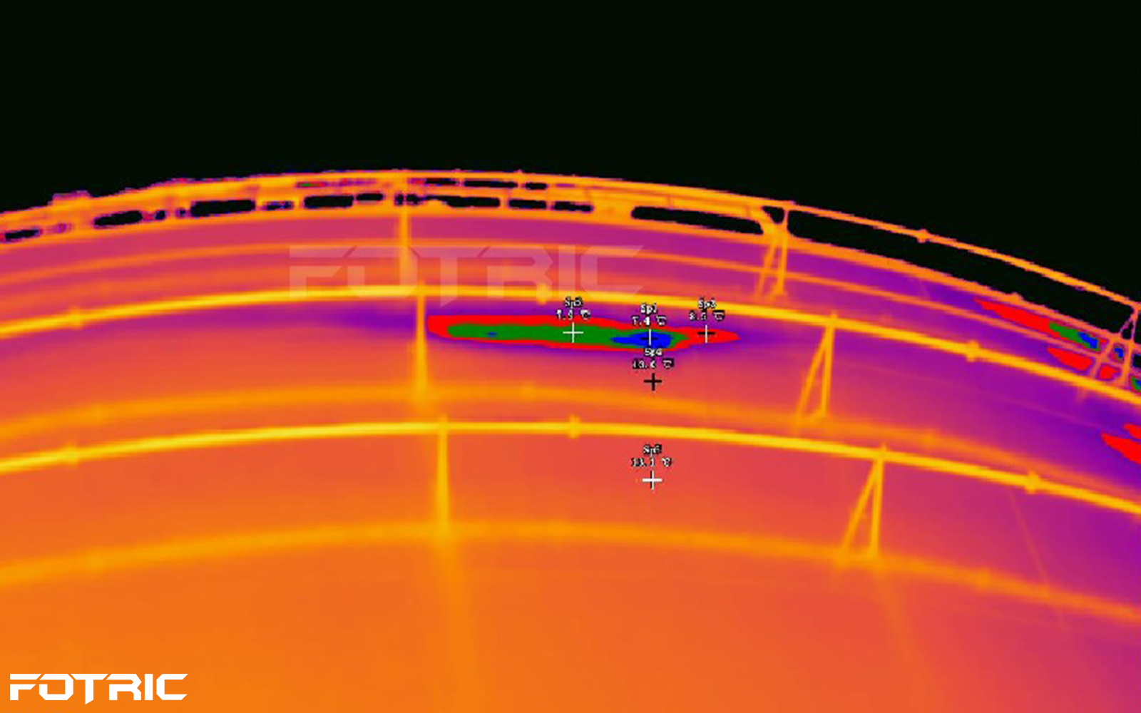 热像仪检测LNG储罐保温层缺陷