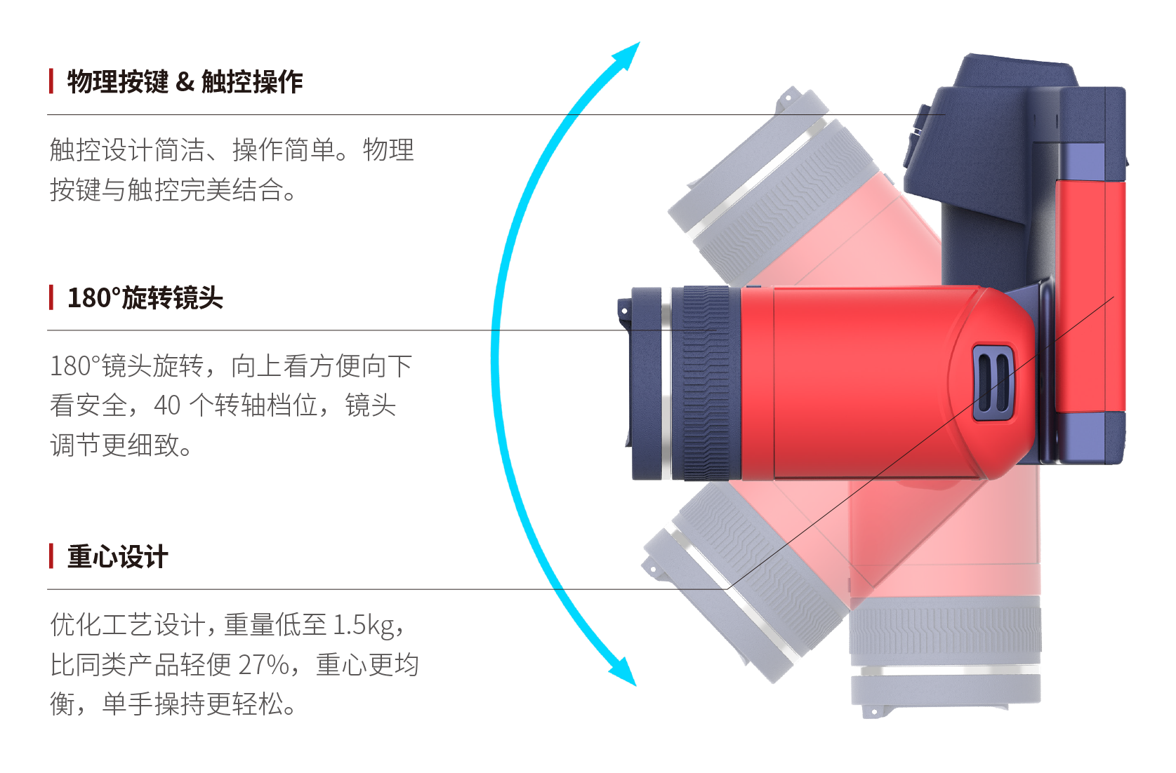 FOTRIC红外热成像仪便捷操控方式