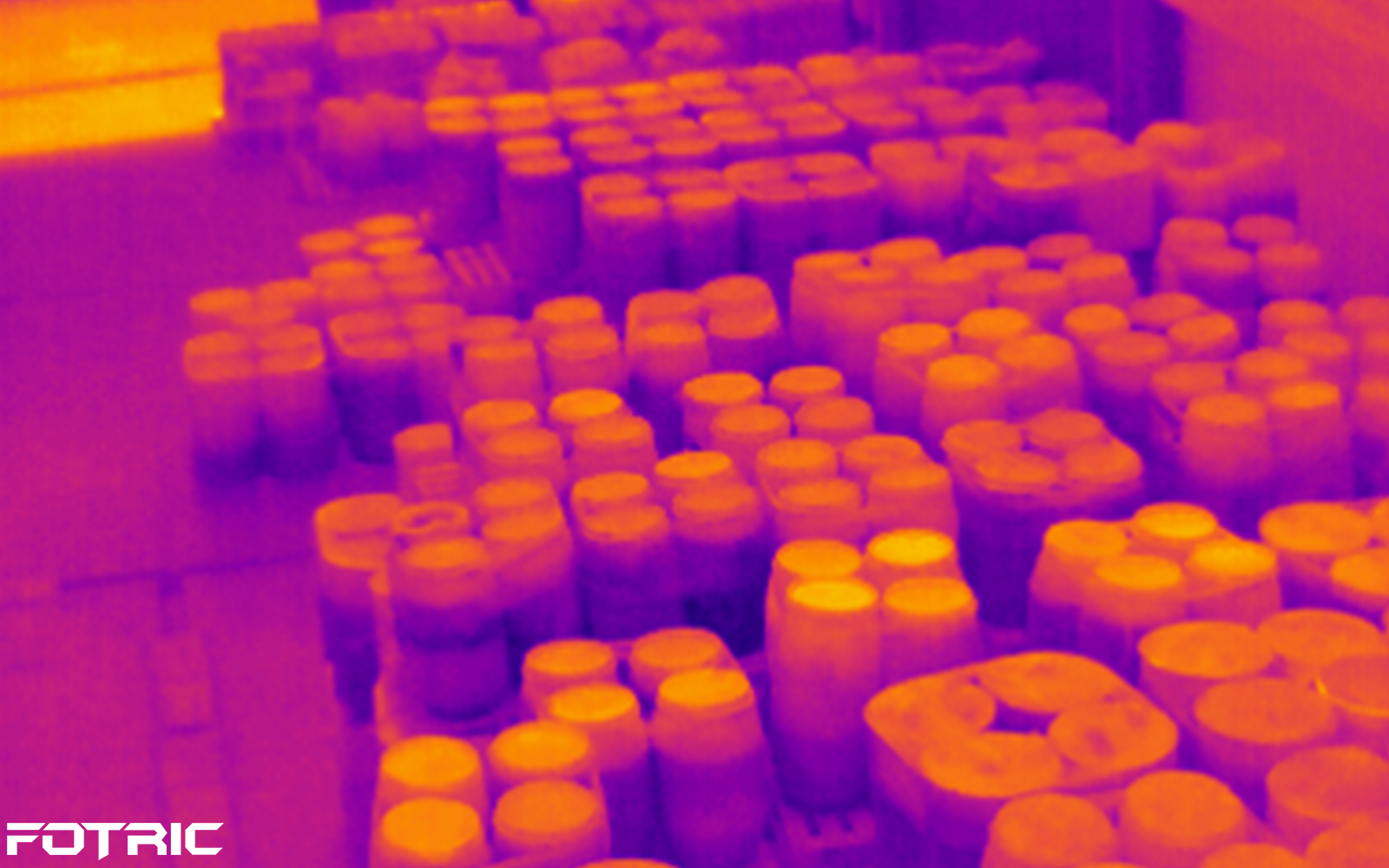 在线热像仪监测危废仓库防火