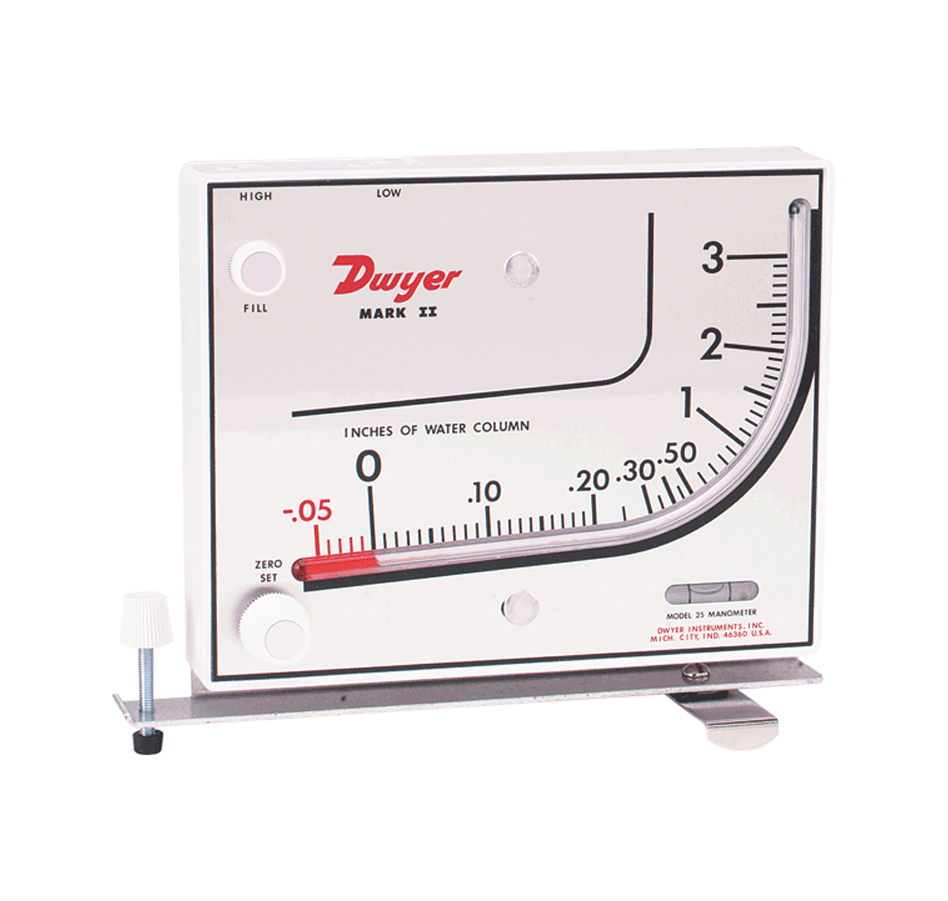 Dwyer 塑料差压计 MarkⅡ系列