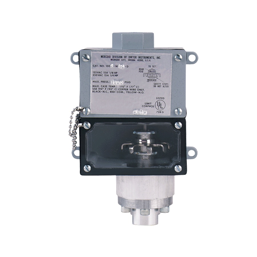 Dwyer 全天候防护膜片式压力开关 1000W系列